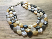 Load image into Gallery viewer, You be the designer! Chunky Statement Jewelry Set, colorful jewelry, multi Strand Statement Necklace, Bib necklace, bridesmaid necklace