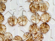 Load image into Gallery viewer, Tree of Life Jewelry, Chocolate Mocha Necklace, Double strand brown jewelry, big beaded bib chunky statement necklace, chunky bib branches