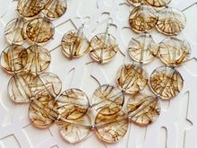 Load image into Gallery viewer, Tree of Life Jewelry, Chocolate Mocha Necklace, Double strand brown jewelry, big beaded bib chunky statement necklace, chunky bib branches