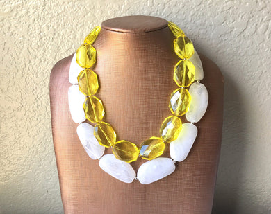 Other Charming Charlie Chunky Yellow Necklace | Grailed