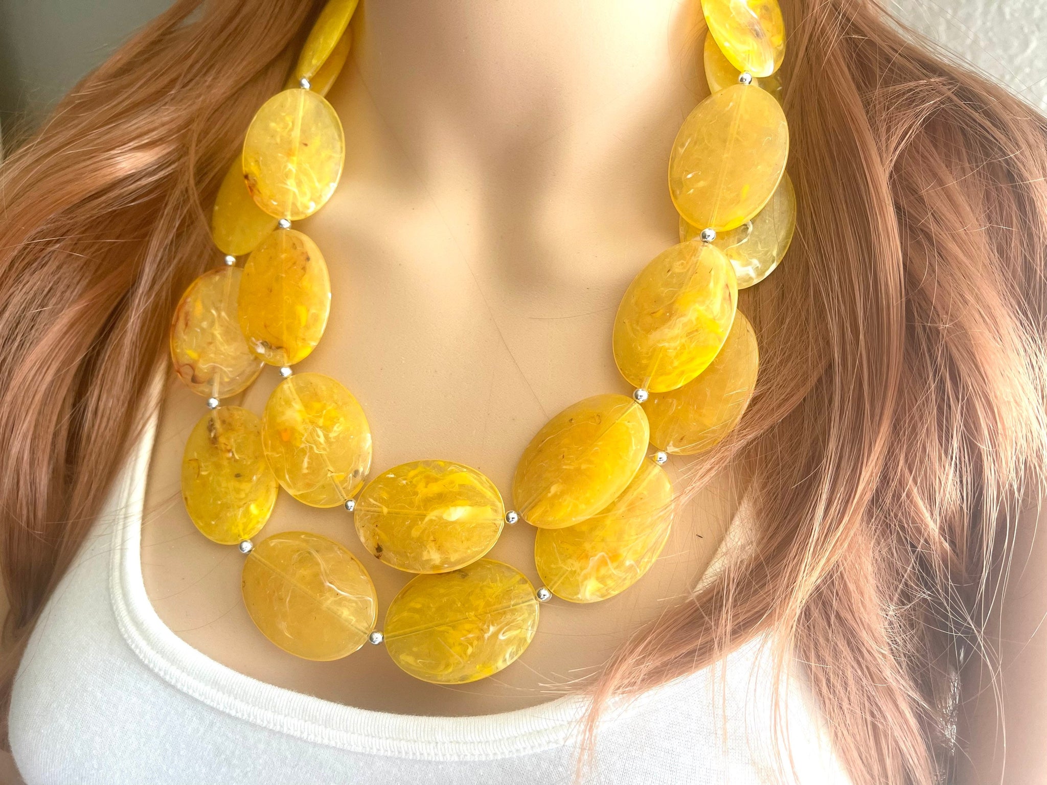 Yellow Necklace - Buy Yellow Necklace online in India