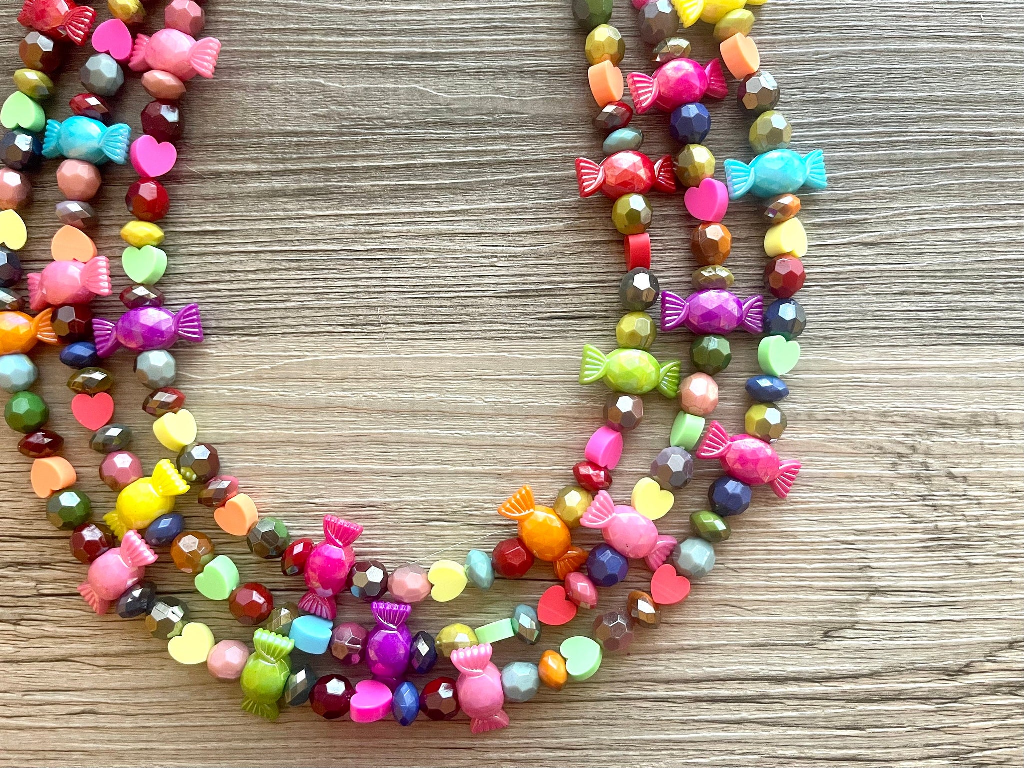 Rainbow Beaded Necklace, Rainbow Choker, Minimalist Choker, Lgbt Necklace,  Seed Bead Necklace, Multicolor Necklace, Beach Jewelry, Grad Gift - Etsy