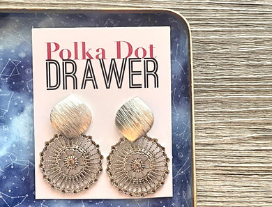 Silver Hammered earrings, oval statement earrings, metal jewelry, roundgeometric earrings pierced dangle drop chunky shiny rectangular brass