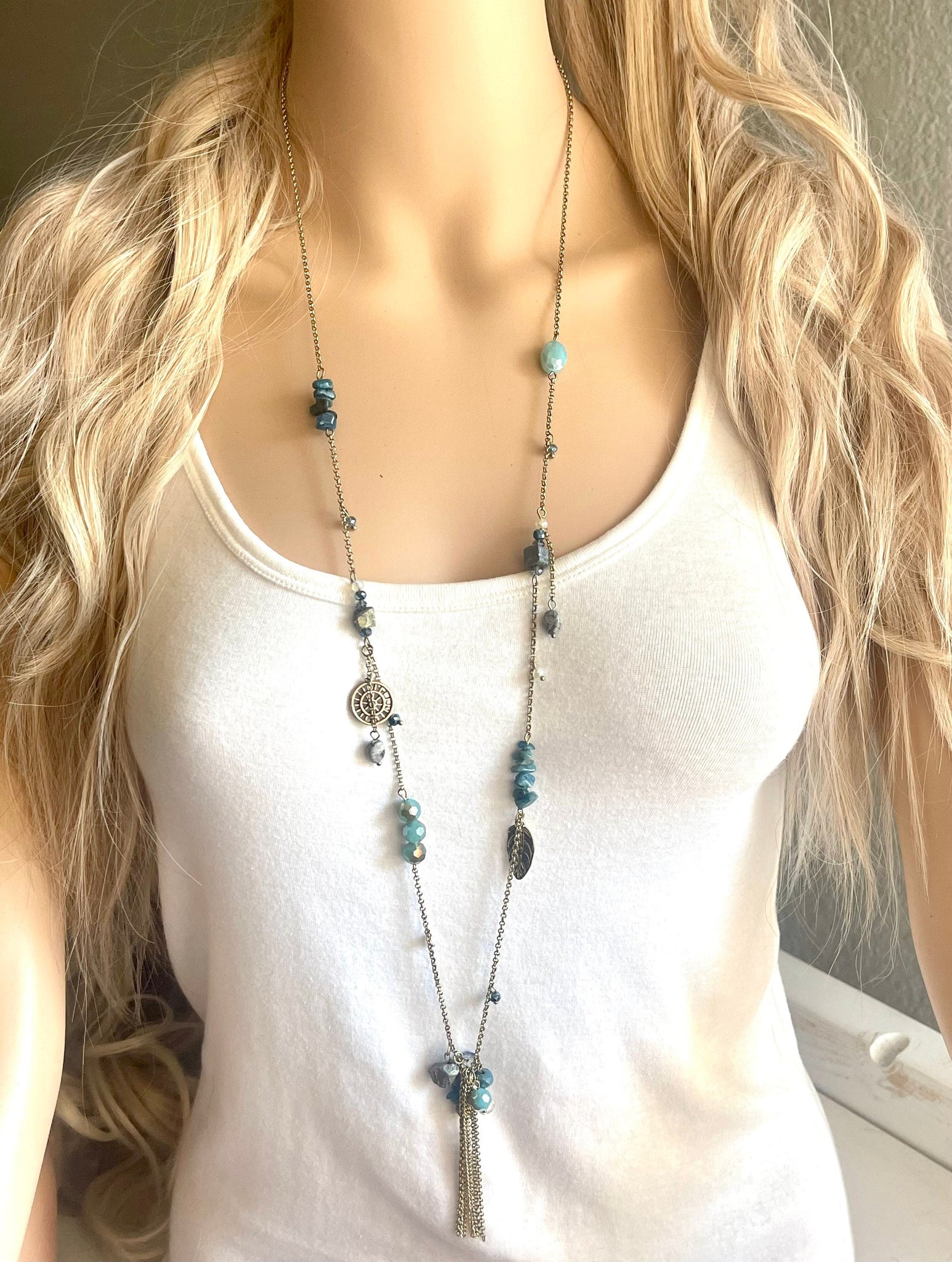 Chandelier vintage necklace – Hattitude Jewellery